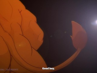 Office cheetah. Party whore - Furry Gay Animation - Preview