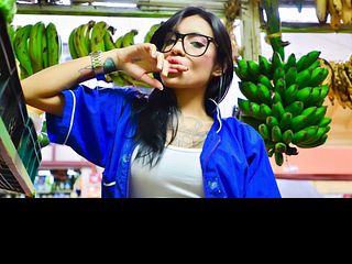 Tattooed Latina Gets Oiled Up and Gags on Fucking Cock in Sloppiest Deepthroat